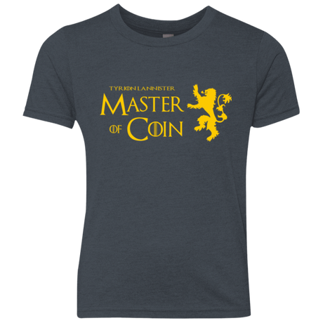 T-Shirts Vintage Navy / YXS Master of Coin Youth Triblend T-Shirt