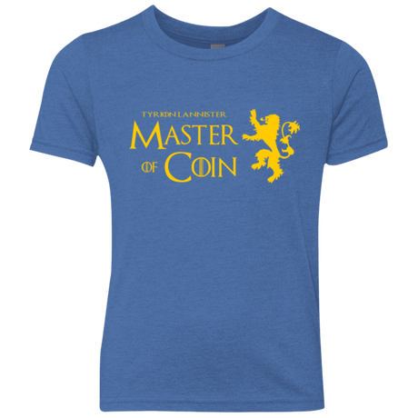 T-Shirts Vintage Royal / YXS Master of Coin Youth Triblend T-Shirt