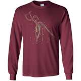 T-Shirts Maroon / S Master of Illusions Men's Long Sleeve T-Shirt