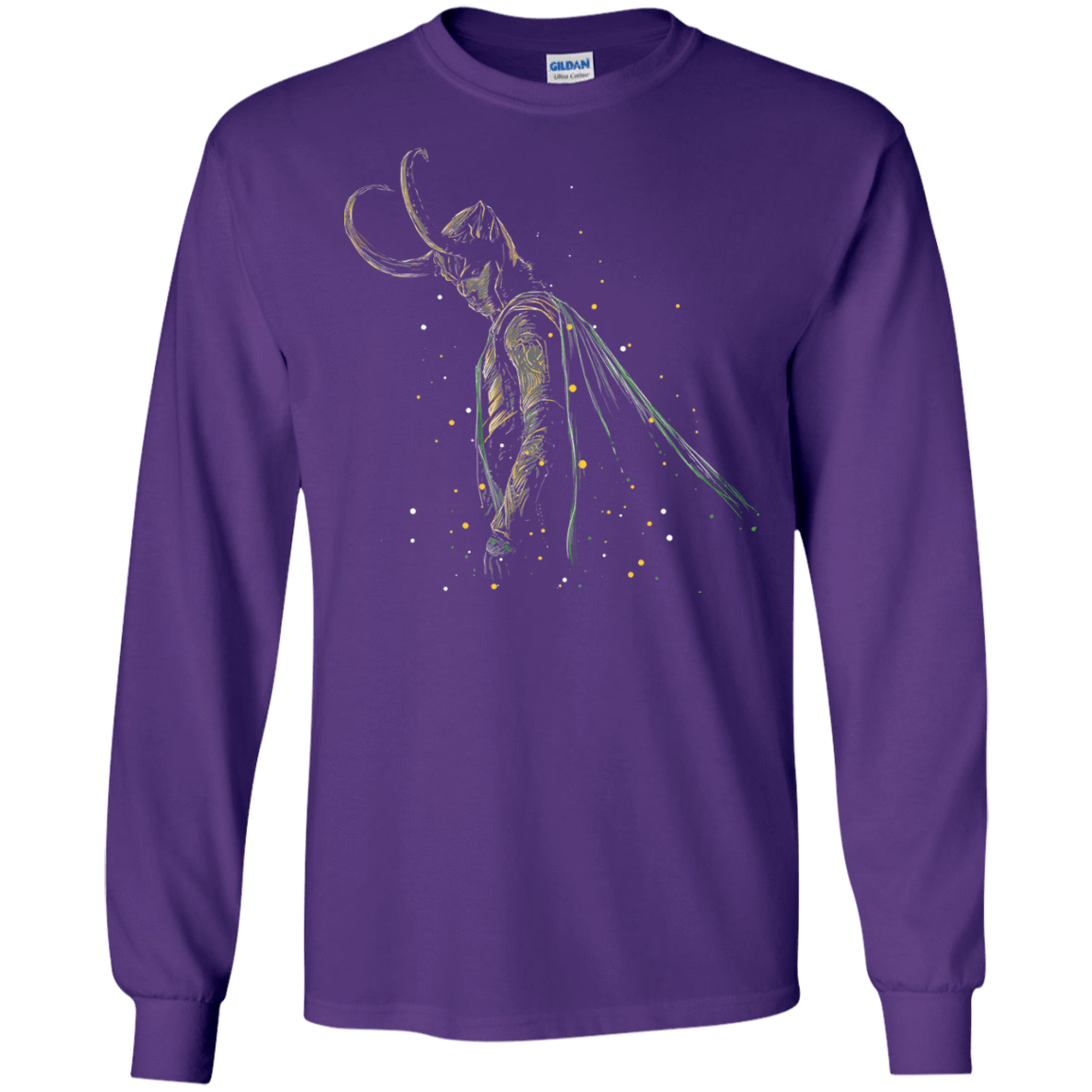 T-Shirts Purple / S Master of Illusions Men's Long Sleeve T-Shirt