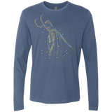 T-Shirts Indigo / S Master of Illusions Men's Premium Long Sleeve
