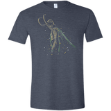 T-Shirts Heather Navy / S Master of Illusions Men's Semi-Fitted Softstyle