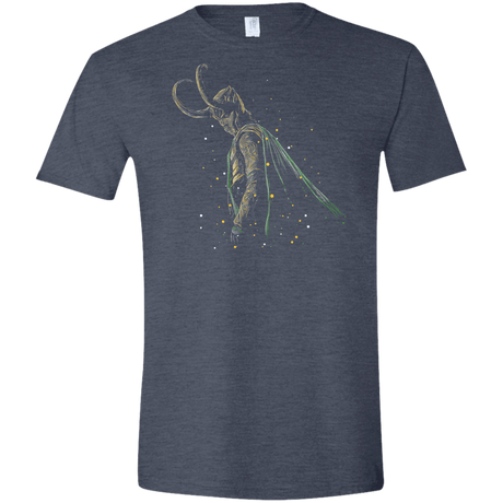 T-Shirts Heather Navy / S Master of Illusions Men's Semi-Fitted Softstyle