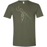 T-Shirts Military Green / S Master of Illusions Men's Semi-Fitted Softstyle