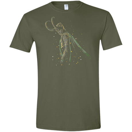 T-Shirts Military Green / S Master of Illusions Men's Semi-Fitted Softstyle