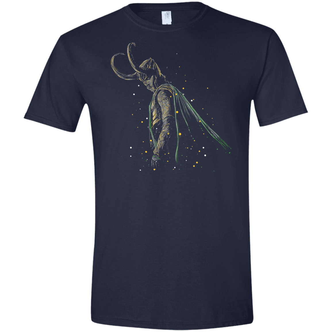 T-Shirts Navy / X-Small Master of Illusions Men's Semi-Fitted Softstyle