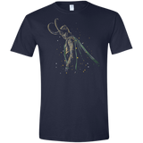 T-Shirts Navy / X-Small Master of Illusions Men's Semi-Fitted Softstyle