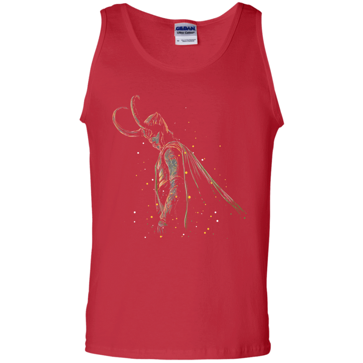 T-Shirts Red / S Master of Illusions Men's Tank Top