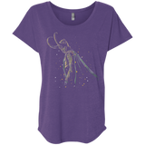 T-Shirts Purple Rush / X-Small Master of Illusions Triblend Dolman Sleeve