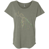 T-Shirts Venetian Grey / X-Small Master of Illusions Triblend Dolman Sleeve