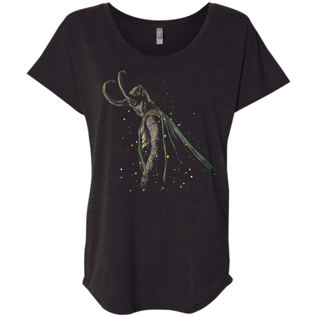 T-Shirts Vintage Black / X-Small Master of Illusions Triblend Dolman Sleeve