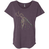 T-Shirts Vintage Purple / X-Small Master of Illusions Triblend Dolman Sleeve