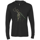 T-Shirts Vintage Black / X-Small Master of Illusions Triblend Long Sleeve Hoodie Tee