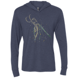 T-Shirts Vintage Navy / X-Small Master of Illusions Triblend Long Sleeve Hoodie Tee