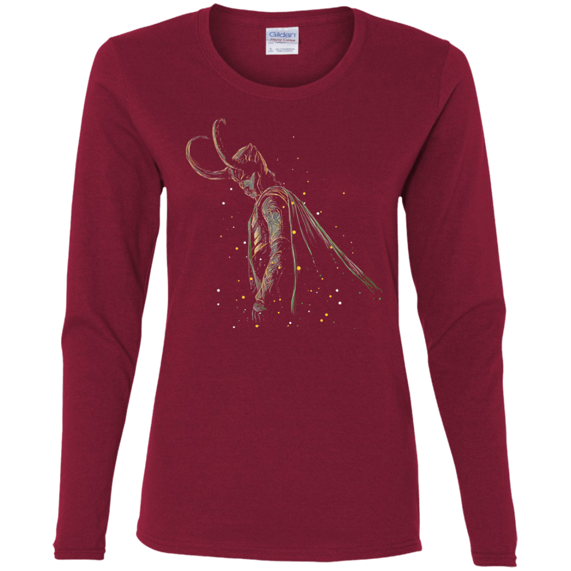 T-Shirts Cardinal / S Master of Illusions Women's Long Sleeve T-Shirt