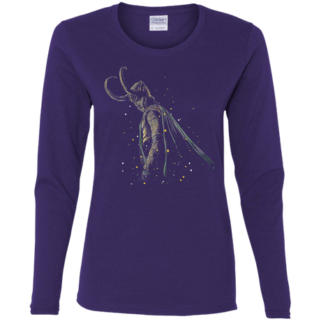 T-Shirts Purple / S Master of Illusions Women's Long Sleeve T-Shirt