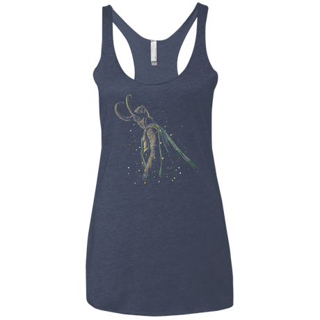 T-Shirts Vintage Navy / X-Small Master of Illusions Women's Triblend Racerback Tank