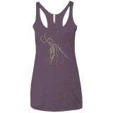 T-Shirts Vintage Purple / X-Small Master of Illusions Women's Triblend Racerback Tank