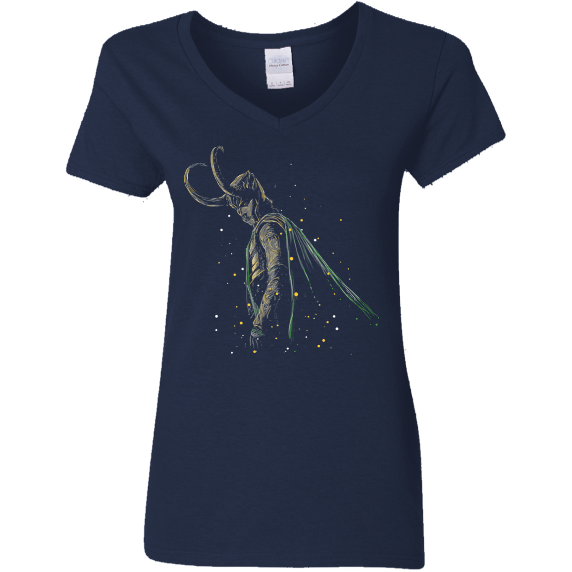 T-Shirts Navy / S Master of Illusions Women's V-Neck T-Shirt