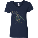 T-Shirts Navy / S Master of Illusions Women's V-Neck T-Shirt