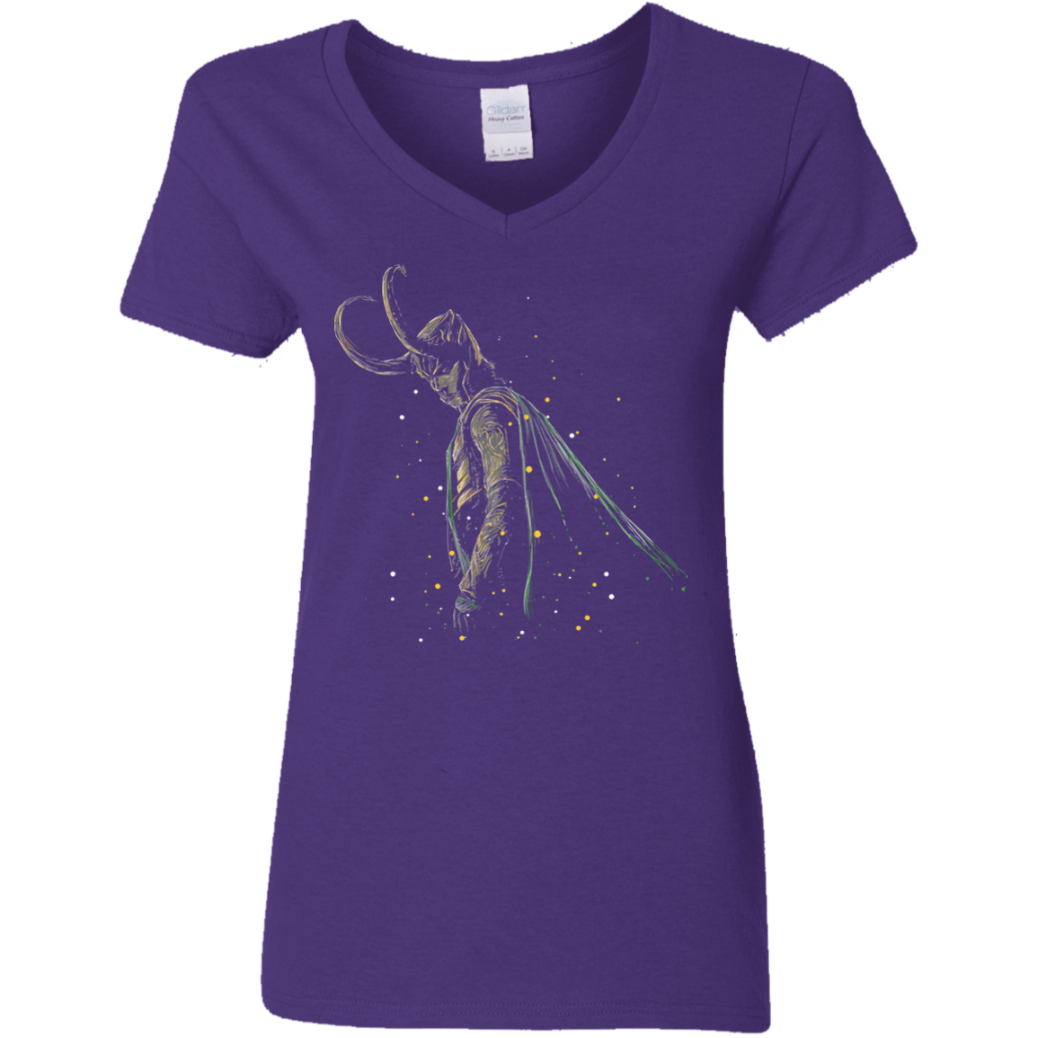 T-Shirts Purple / S Master of Illusions Women's V-Neck T-Shirt