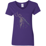 T-Shirts Purple / S Master of Illusions Women's V-Neck T-Shirt