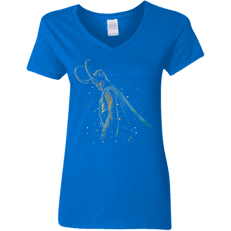 T-Shirts Royal / S Master of Illusions Women's V-Neck T-Shirt