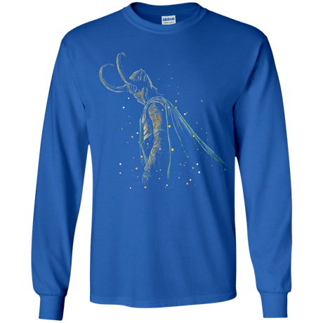 T-Shirts Royal / YS Master of Illusions Youth Long Sleeve T-Shirt