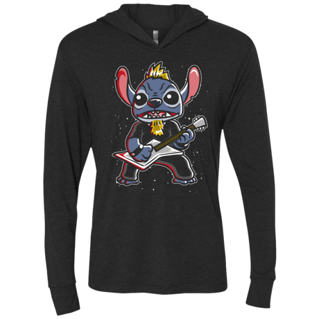 T-Shirts Vintage Black / X-Small Master of Space Triblend Long Sleeve Hoodie Tee