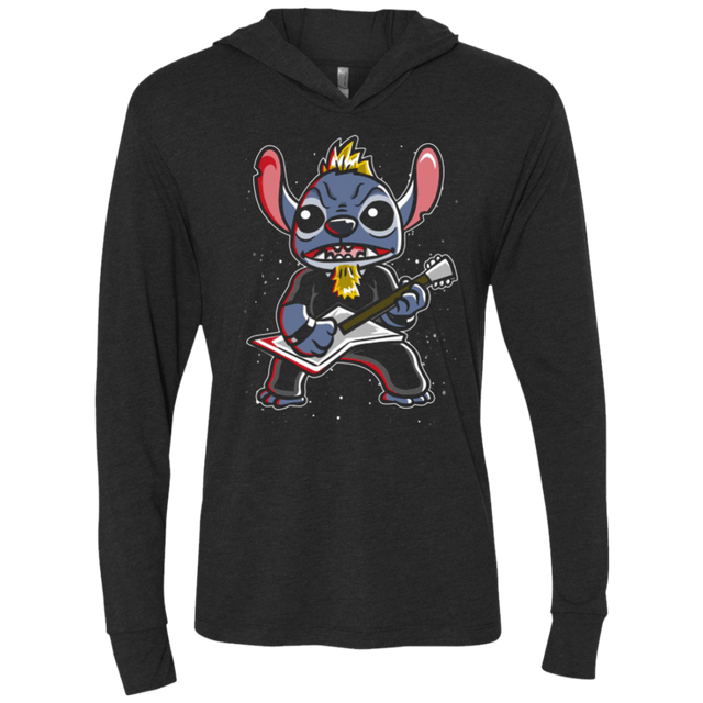 T-Shirts Vintage Black / X-Small Master of Space Triblend Long Sleeve Hoodie Tee