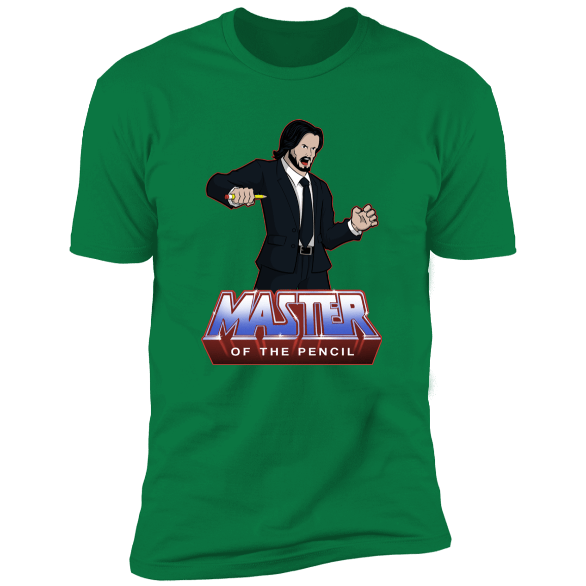 T-Shirts Kelly Green / S Master of the Pencil Men's Premium T-Shirt