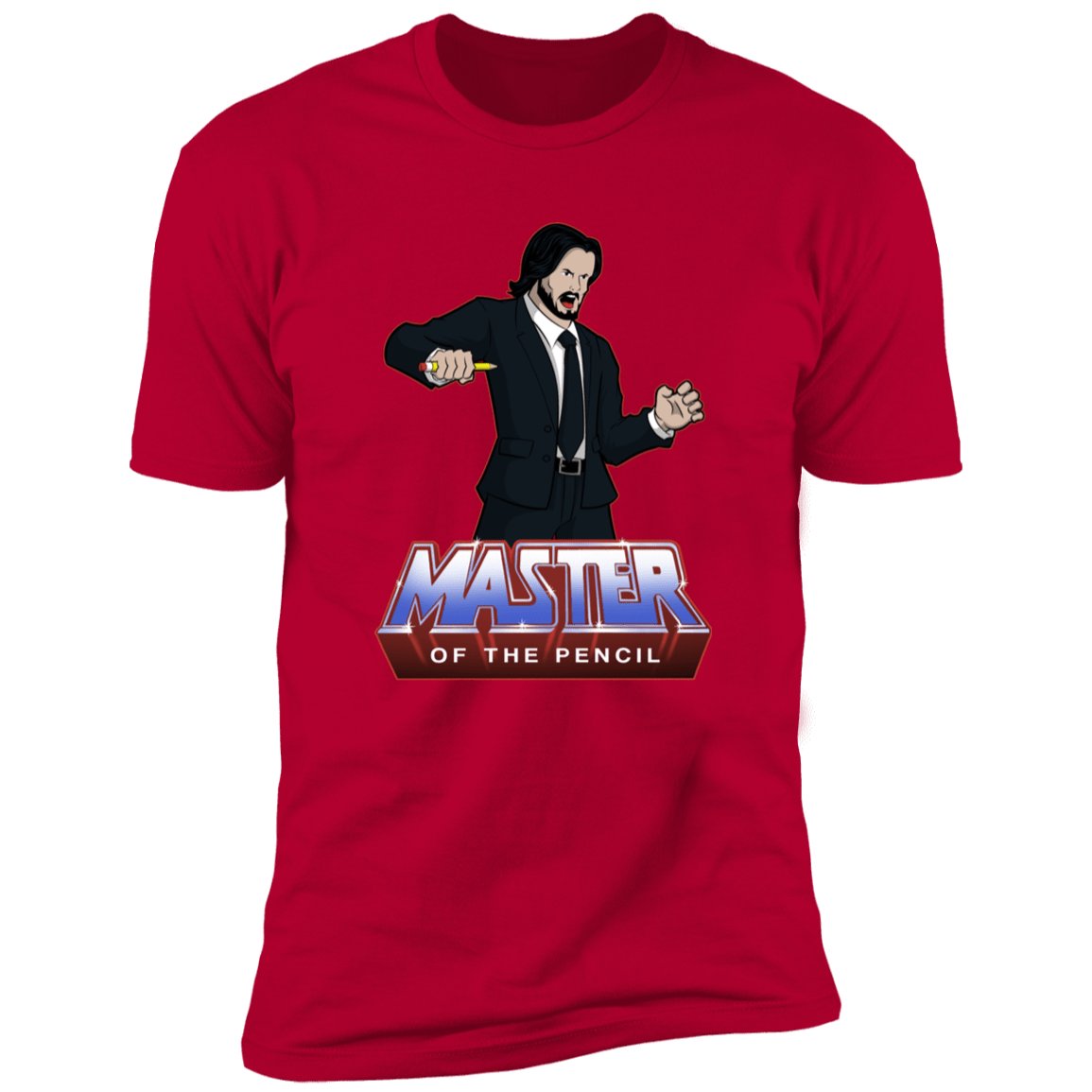 T-Shirts Red / S Master of the Pencil Men's Premium T-Shirt