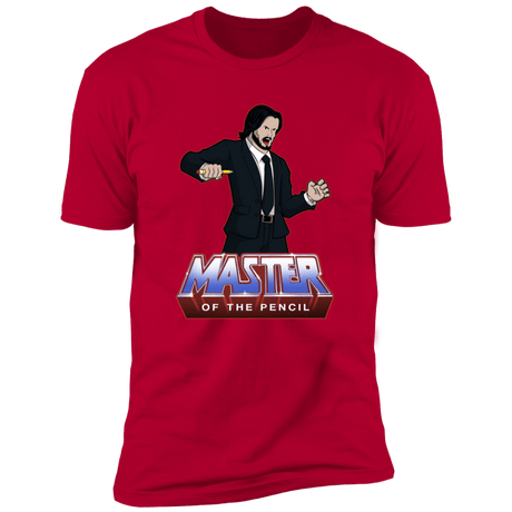 T-Shirts Red / S Master of the Pencil Men's Premium T-Shirt