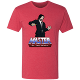 T-Shirts Vintage Red / S Master of the Pencil Men's Triblend T-Shirt