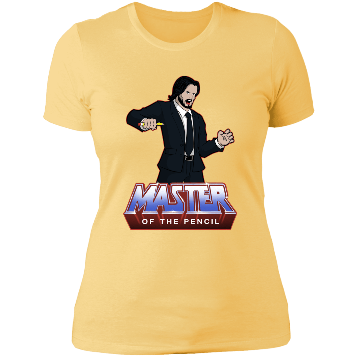 T-Shirts Banana Cream/ / S Master of the Pencil Women's Premium T-Shirt