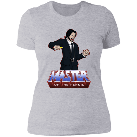 T-Shirts Heather Grey / S Master of the Pencil Women's Premium T-Shirt