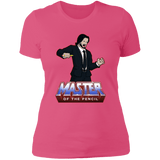 T-Shirts Hot Pink / S Master of the Pencil Women's Premium T-Shirt