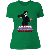 T-Shirts Kelly Green / S Master of the Pencil Women's Premium T-Shirt