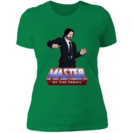 T-Shirts Kelly Green / S Master of the Pencil Women's Premium T-Shirt