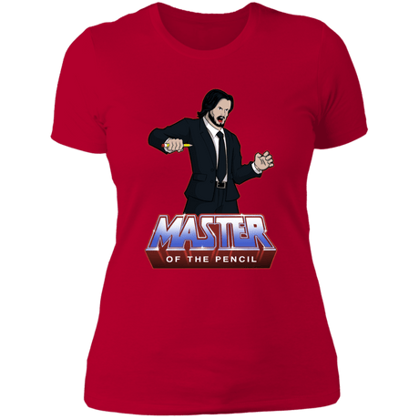 T-Shirts Red / S Master of the Pencil Women's Premium T-Shirt