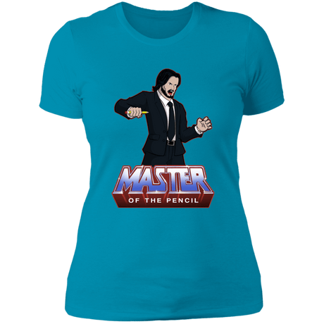 T-Shirts Turquoise / S Master of the Pencil Women's Premium T-Shirt