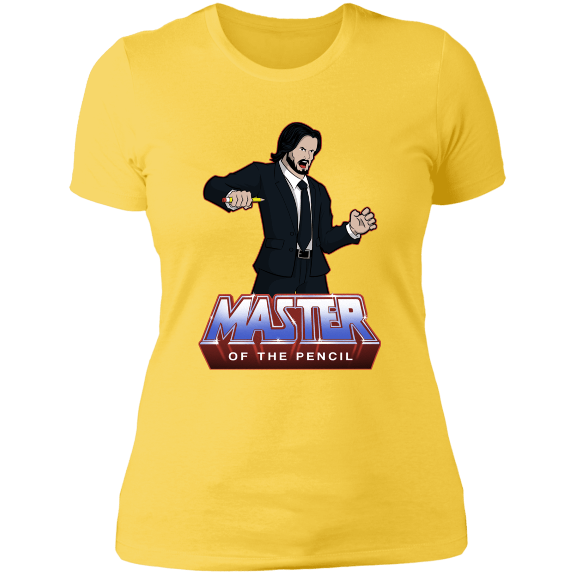 T-Shirts Vibrant Yellow / S Master of the Pencil Women's Premium T-Shirt