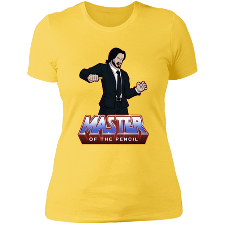 T-Shirts Vibrant Yellow / S Master of the Pencil Women's Premium T-Shirt
