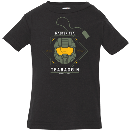 T-Shirts Black / 6 Months Master Tea - The Original Halo Teabagger Infant Premium T-Shirt