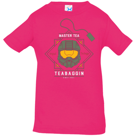 T-Shirts Hot Pink / 6 Months Master Tea - The Original Halo Teabagger Infant Premium T-Shirt