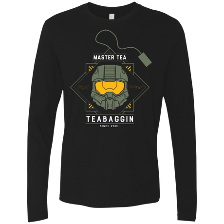 T-Shirts Black / Small Master Tea - The Original Halo Teabagger Men's Premium Long Sleeve