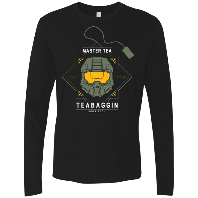 T-Shirts Black / Small Master Tea - The Original Halo Teabagger Men's Premium Long Sleeve