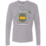 T-Shirts Heather Grey / Small Master Tea - The Original Halo Teabagger Men's Premium Long Sleeve