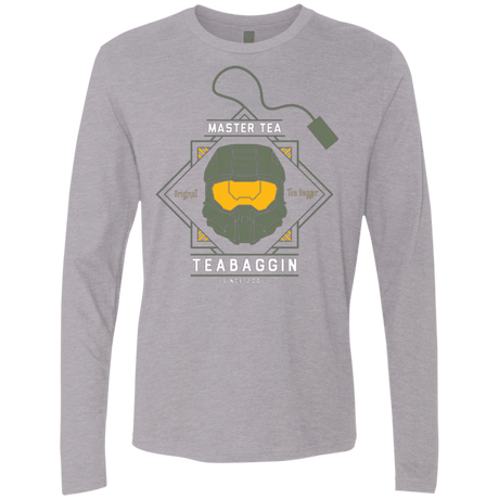 T-Shirts Heather Grey / Small Master Tea - The Original Halo Teabagger Men's Premium Long Sleeve