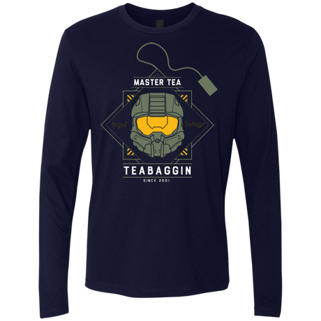T-Shirts Midnight Navy / Small Master Tea - The Original Halo Teabagger Men's Premium Long Sleeve